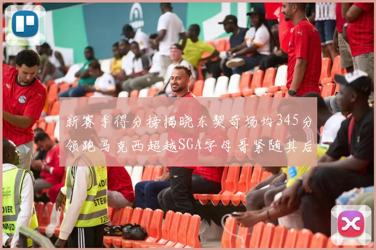 新赛季得分榜揭晓东契奇场均345分领跑马克西超越SGA字母哥紧随其后