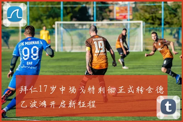 拜仁17岁中场戈特利彻正式转会德乙波鸿开启新征程